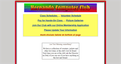 Desktop Screenshot of hernandocomputerclub.org